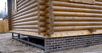 Фундамент из железных винтовых свай