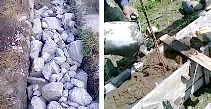 Бутобетонный фундамент