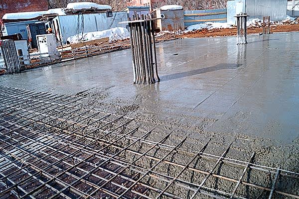 Монолитное ж/б перекрытие