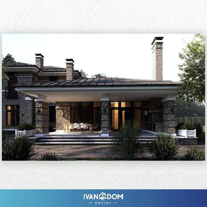 Авторский проект элитного частного дома в Ростове-на-Дону