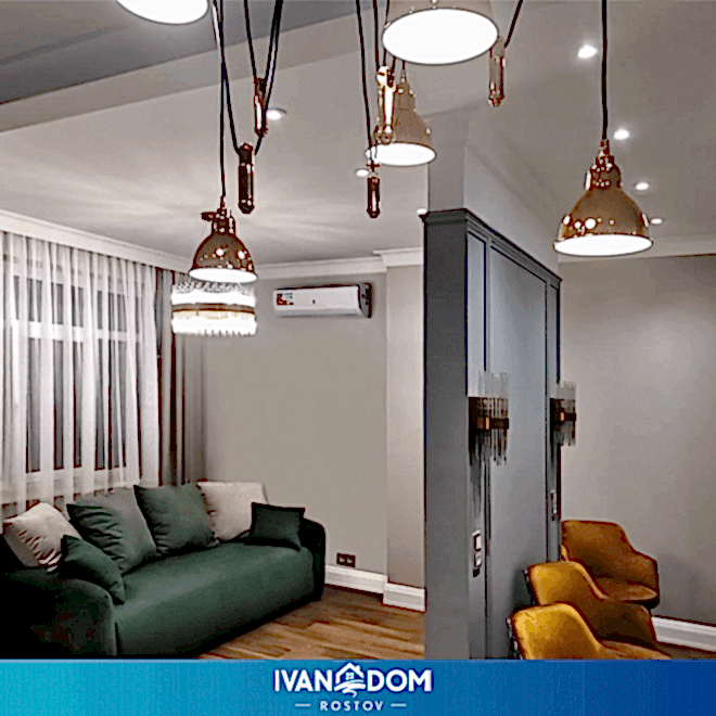 Дизайнерский ремонт квартиры в Ростове-на-Дону
