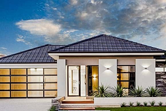 Проект одноэтажного дома S 164-1. Строительство одноэтажных домов. Проекты одноэтажных домов.