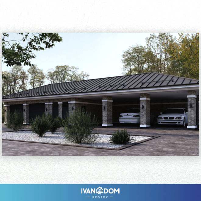 Авторский проект элитного частного дома в Ростове-на-Дону