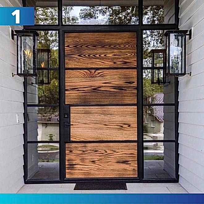 С главного входа