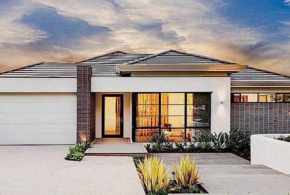 Проект одноэтажного дома S 163-1. Строительство одноэтажных домов. Проекты одноэтажных домов.