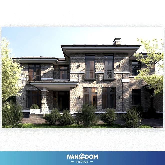 Авторский проект элитного частного дома в Ростове-на-Дону